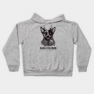 Ashes Still Burn-Shadow the Hell Hound Kids Hoodie